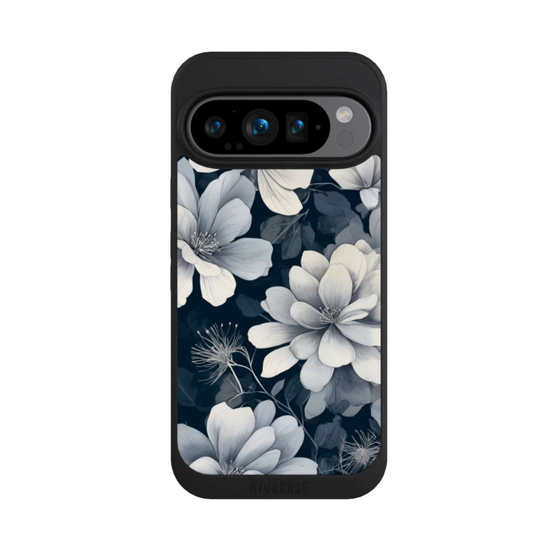 Pixel 9 Pro NIVOpure Dunkle Negativblumen mit KI