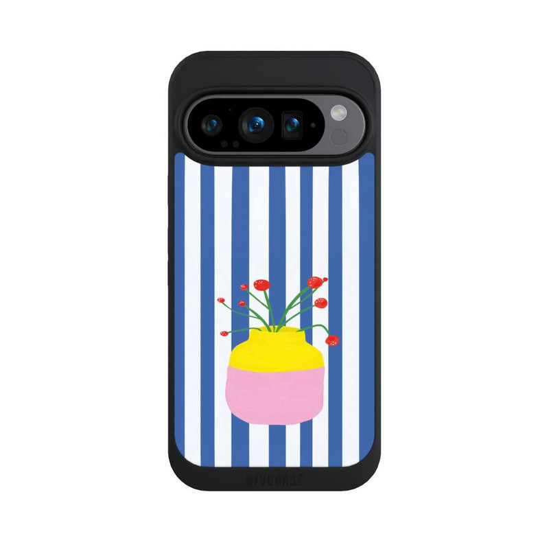 Pixel 9 Pro NIVOpure Bunte Vase