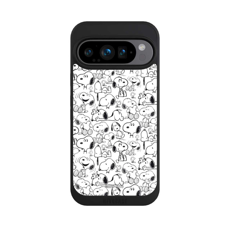 Pixel 9 Pro NIVOpure Classic Snoopy Pattern White
