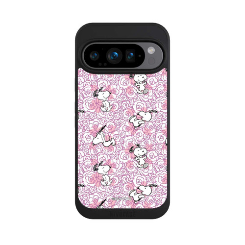 Google Pixel 9 Pro NIVOpure Peanuts Pink Roses Pattern