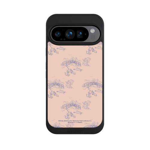Google Pixel 9 Pro NIVOpure Winnie Puuh Keramik Muster Brücke Pink