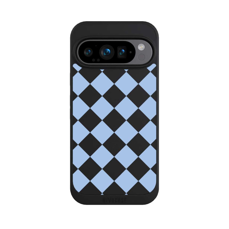 Pixel 9 Pro NIVOpure Raute Babyblau ohne Hintergrund