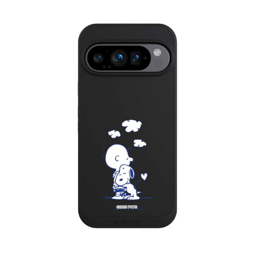 Google Pixel 9 Pro NIVOpure Peanuts Charlie Brown Snoopy Hug Transparent