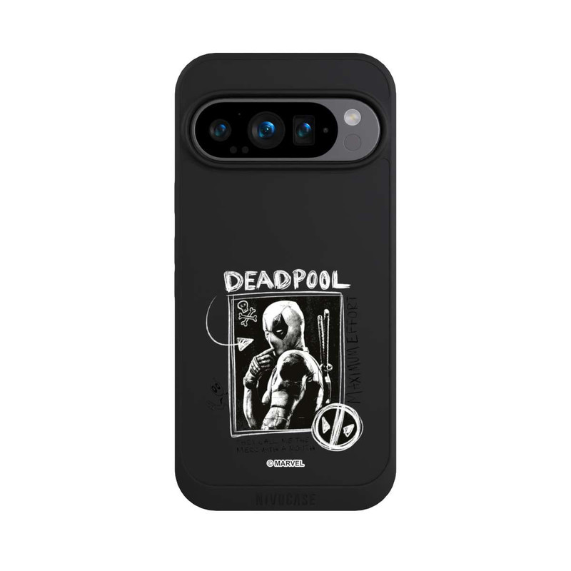 Pixel 9 Pro NIVOpure Deadpool Transparent