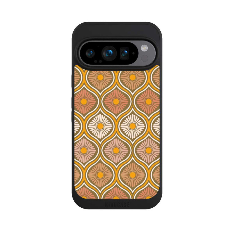 Pixel 9 Pro NIVOpure Groovy 70s Retro Mid-Century Daisy Flowers