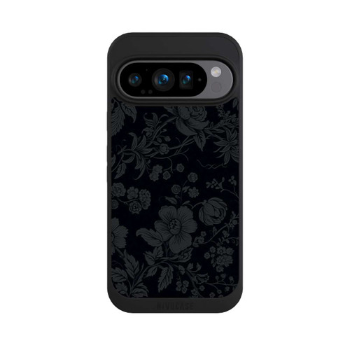 Google Pixel 9 Pro NIVOpure Dunkle Blumen Vintageoptik
