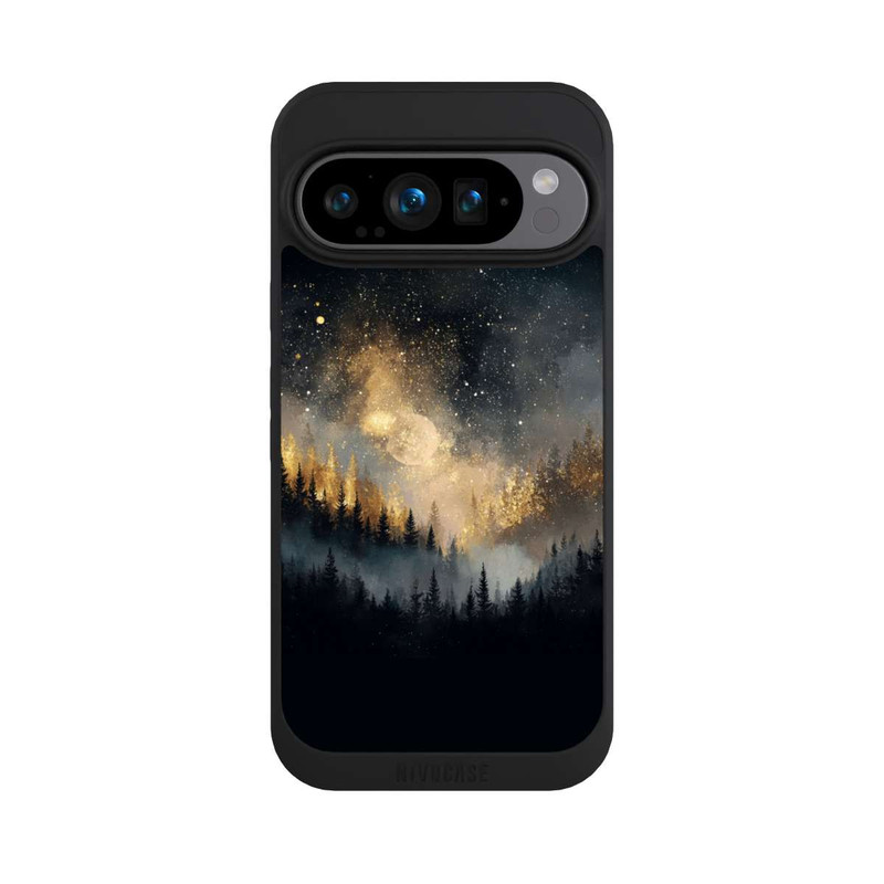 Pixel 9 Pro NIVOpure nächtlicher Wald