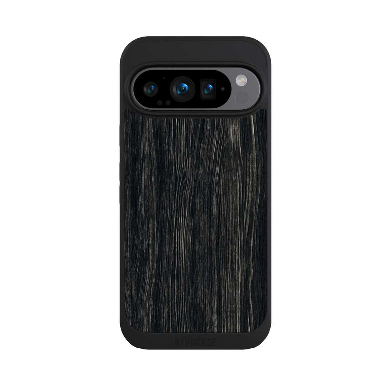 Pixel 9 Pro NIVOpure Dunkle Holzstruktur