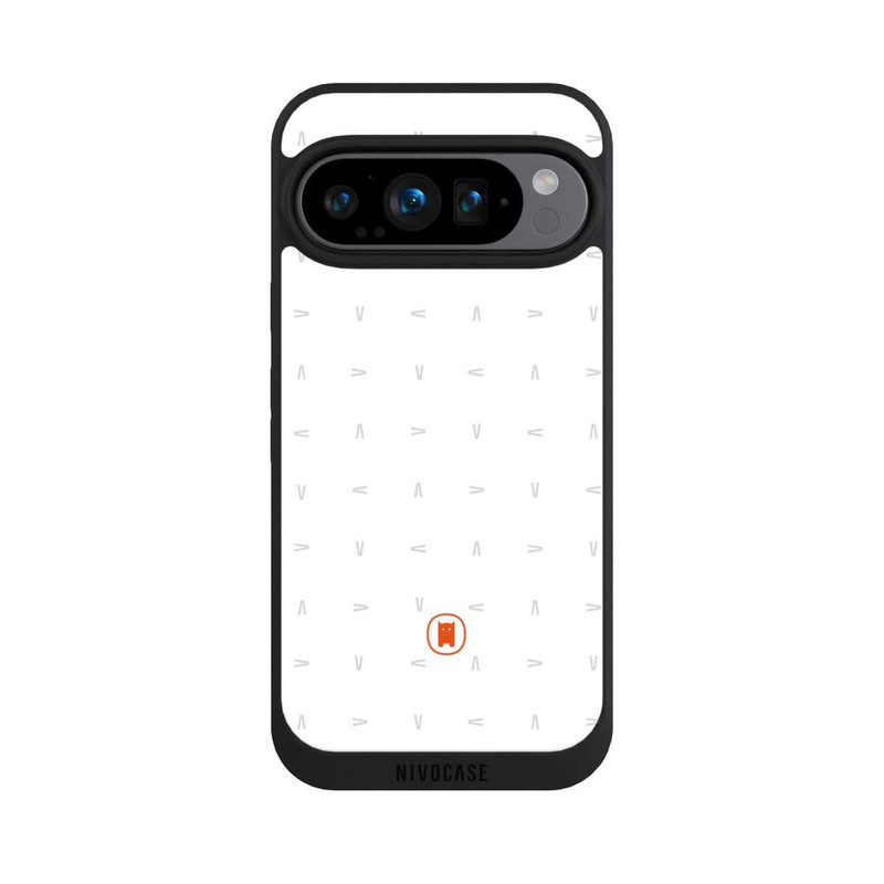 Pixel 9 Pro NIVOpure Nivocase Muster Weiss Grau