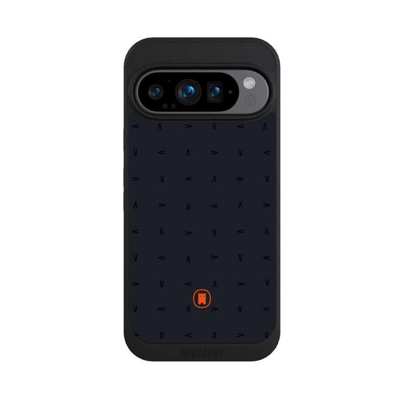 Pixel 9 Pro NIVOpure Nivocase Muster Dunkelgrau