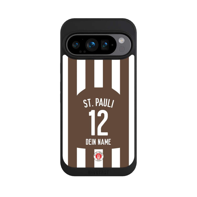 Pixel 9 Pro NIVOpure FC St. Pauli Trikot Personalisierbar 25-26