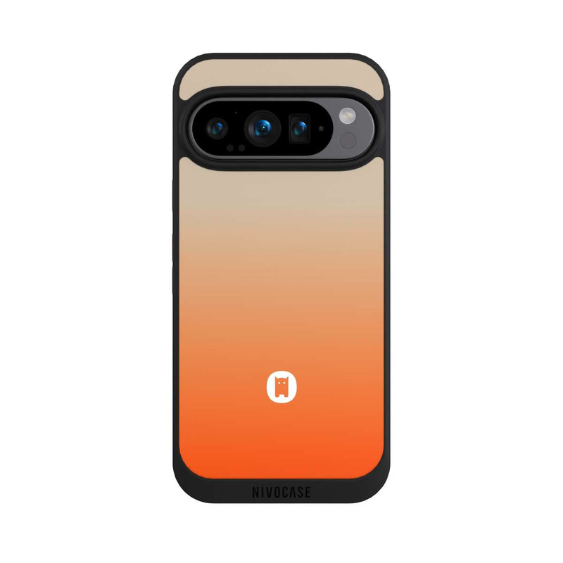 Pixel 9 Pro NIVOpure Nivocase Farbverlauf Beige Orange