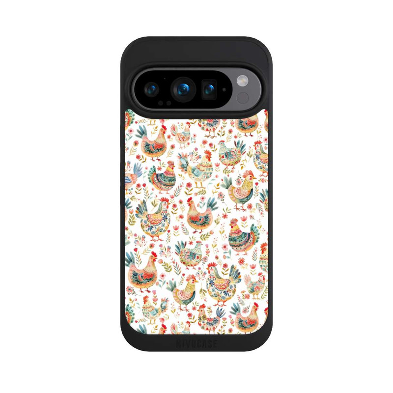 Pixel 9 Pro NIVOpure Folklore Huhn mit KI