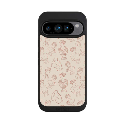 Google Pixel 9 Pro NIVOpure Griechische Büsten Art-Déco Braun