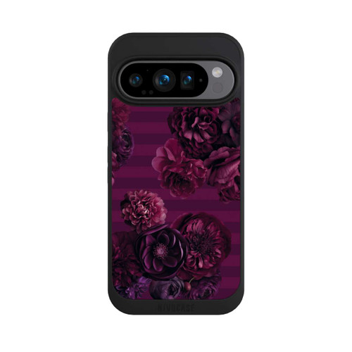 Google Pixel 9 Pro NIVOpure Majestic Baroque Blossom Dream Burgundy Pink with AI