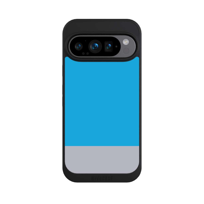Pixel 9 Pro NIVOpure Hellblau Grau Farbkombi