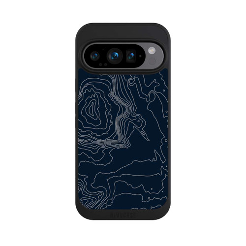 Google Pixel 9 Pro NIVOpure Berg Höhenlinien Dunkel