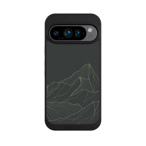 Google Pixel 9 Pro NIVOpure Abstraktes Bergpanorama