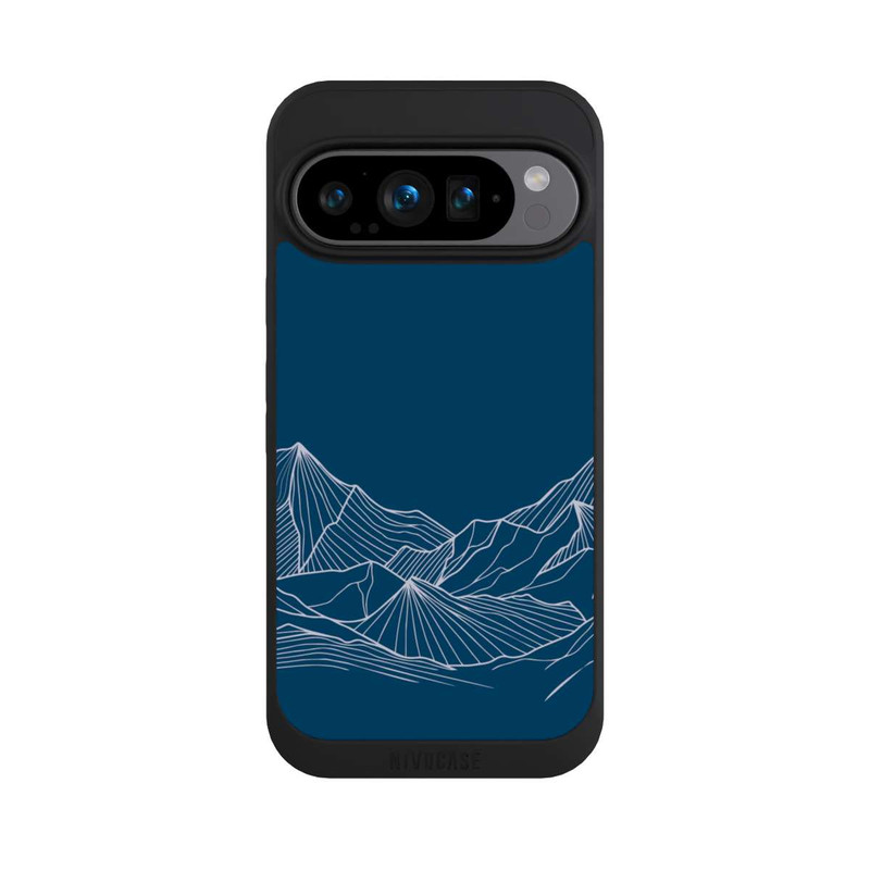 Pixel 9 Pro NIVOpure Konturlinien des Blue Mountain