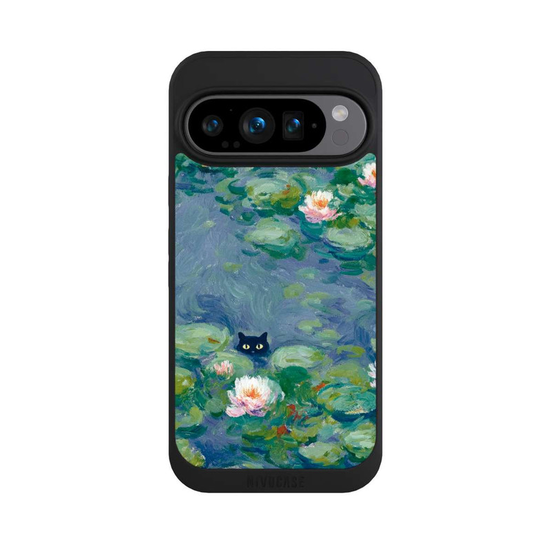 Pixel 9 Pro NIVOpure Chat dans l'Étang Peinture