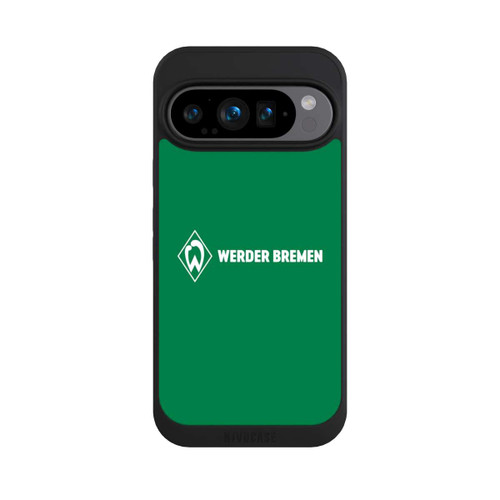 Google Pixel 9 Pro NIVOpure Werder Bremen Schriftzug Raute Grün