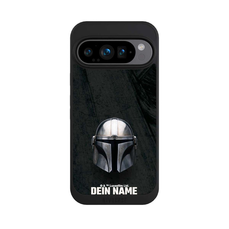 Pixel 9 Pro NIVOpure Star Wars Mandalorian Black Helmet Personalisierbar