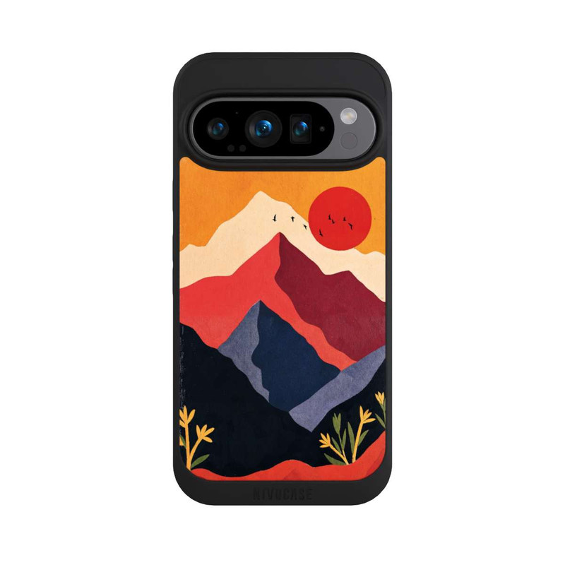 Pixel 9 Pro NIVOpure Les Alpes En Rouge