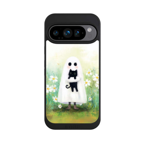 Google Pixel 9 Pro NIVOpure Geist und Katze Halloween mit KI