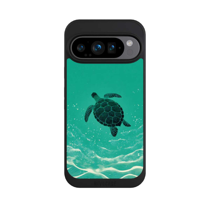 Pixel 9 Pro NIVOpure Turtle in the Ocean with AI