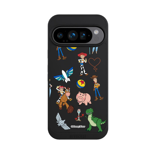 Google Pixel 9 Pro NIVOpure Toy Story 5 Hero Toys Pattern Transparent