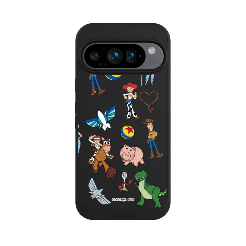 Pixel 9 Pro NIVOpure Toy Story 5 Hero Toys Pattern Transparent