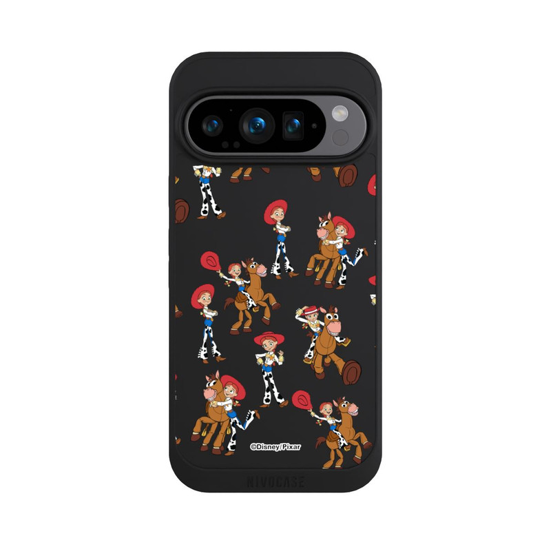 Pixel 9 Pro NIVOpure Toy Story 5 Jessie Cowboy Pattern Transparent