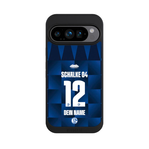 Google Pixel 9 Pro NIVOpure Schalke 04 Trikot Personalisierbar 26-27