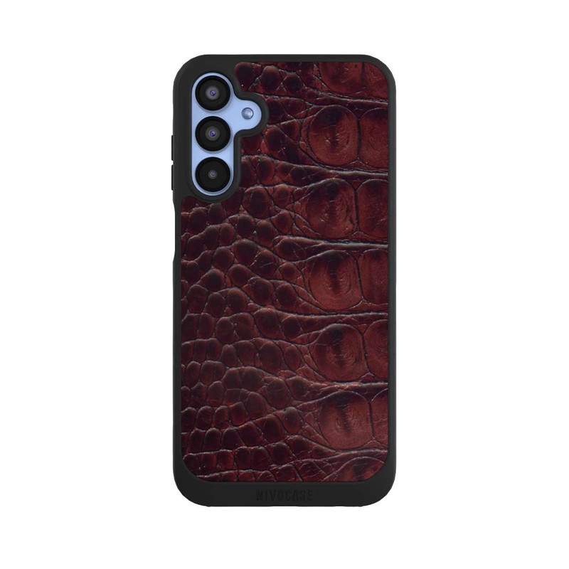 Galaxy A15 5G NIVOpure Cuir de Crocodile