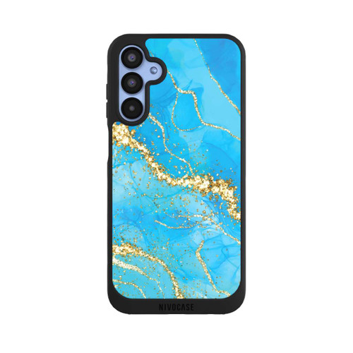 Samsung Galaxy A15 5G NIVOpure Fond Turquoise &amp; Or