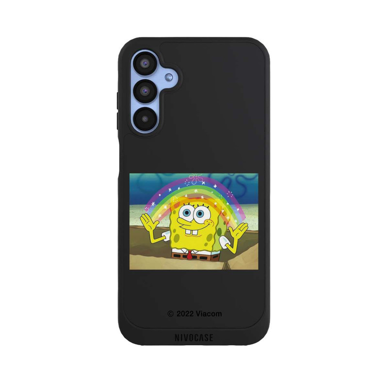 Galaxy A15 5G NIVOpure Spongebob - Regenbogen Meme transparent