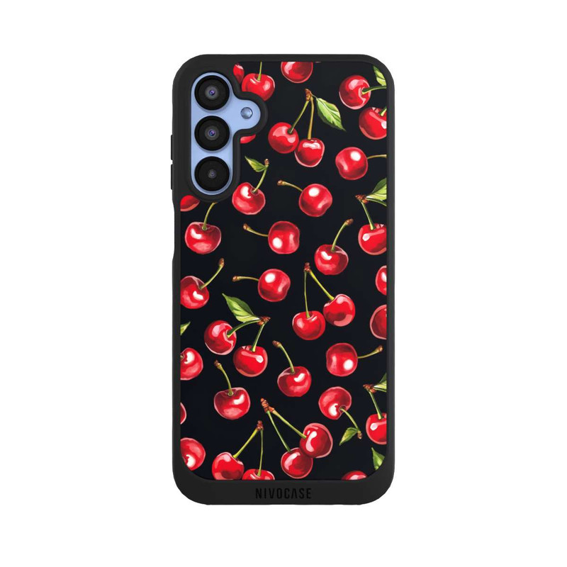 Galaxy A15 5G NIVOpure Motif de baies noir avec IA
