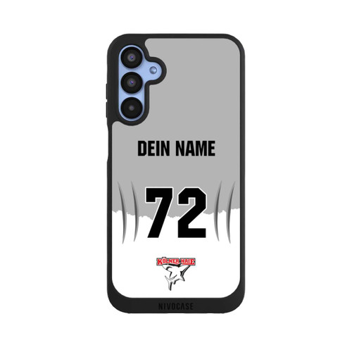 Samsung Galaxy A15 5G NIVOpure Kölner Haie Trikotmotiv Personalisierbar