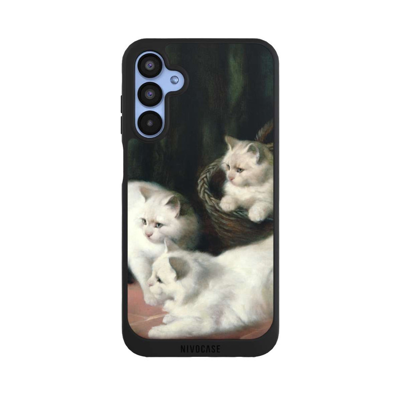 Galaxy A15 5G NIVOpure Three White Angora Kittens