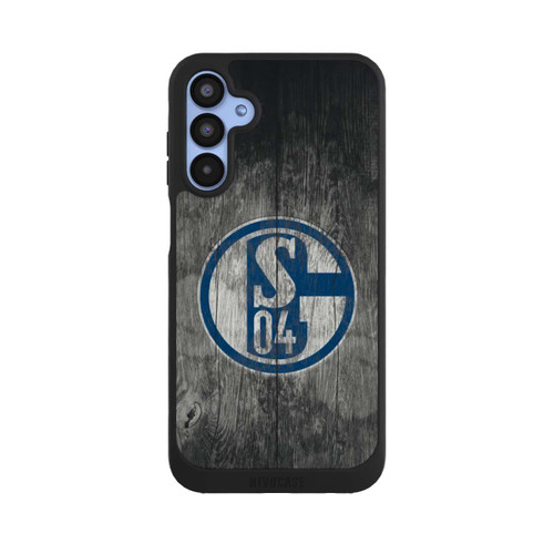 Samsung Galaxy A15 5G NIVOpure Schalke 04 Holz Look