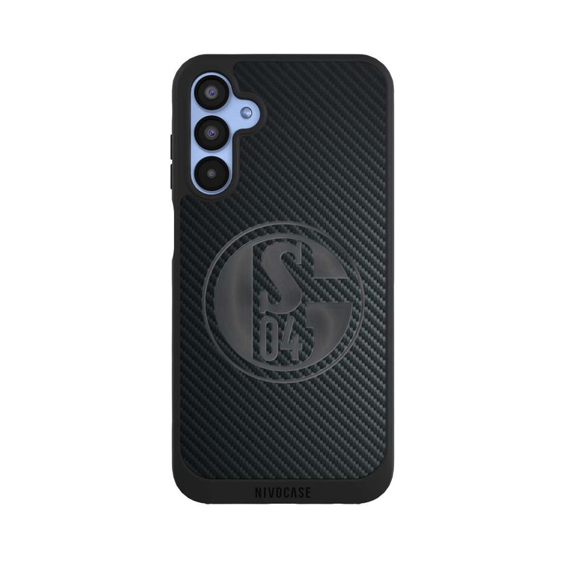 Galaxy A15 5G NIVOpure Schalke 04 Carbon Look