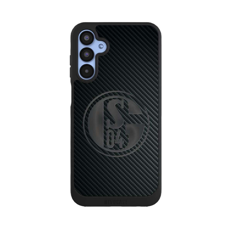 Galaxy A15 5G NIVOpure Schalke 04 Carbon Look