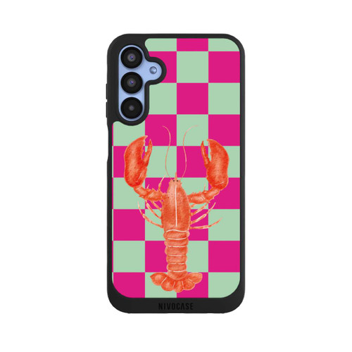 Samsung Galaxy A15 5G NIVOpure Pink Checkers Lobster