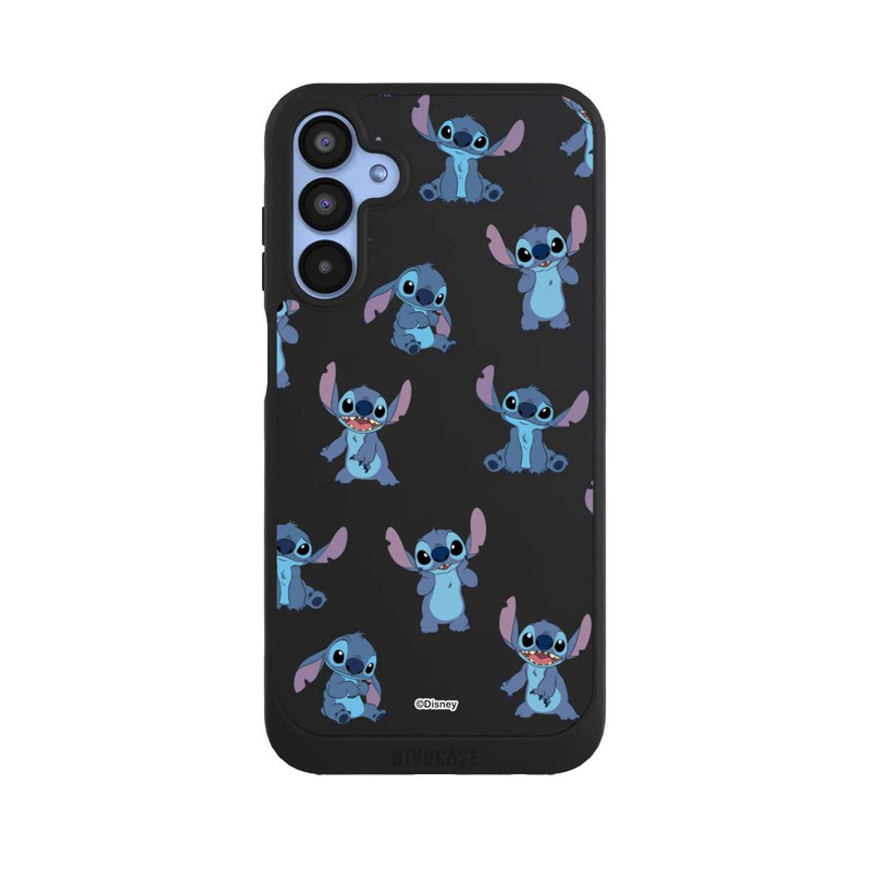 Galaxy A15 5G NIVOpure Stitch Faces Pattern Transparent