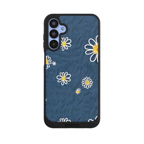 Samsung Galaxy A15 5G NIVOpure Jeans Flowers Pattern with AI