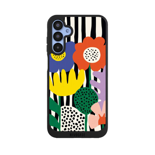 Samsung Galaxy A15 5G NIVOpure Flowers Striped Background