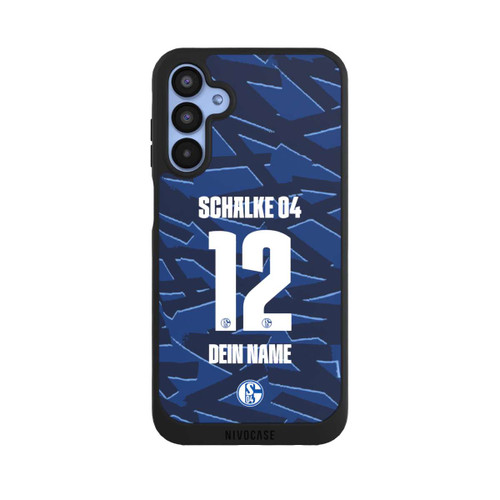 Samsung Galaxy A15 5G NIVOpure Schalke 04 Trikot Personalisierbar 25-26