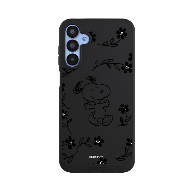 Galaxy A15 5G NIVOpure Snoopy und Flowers Transparent