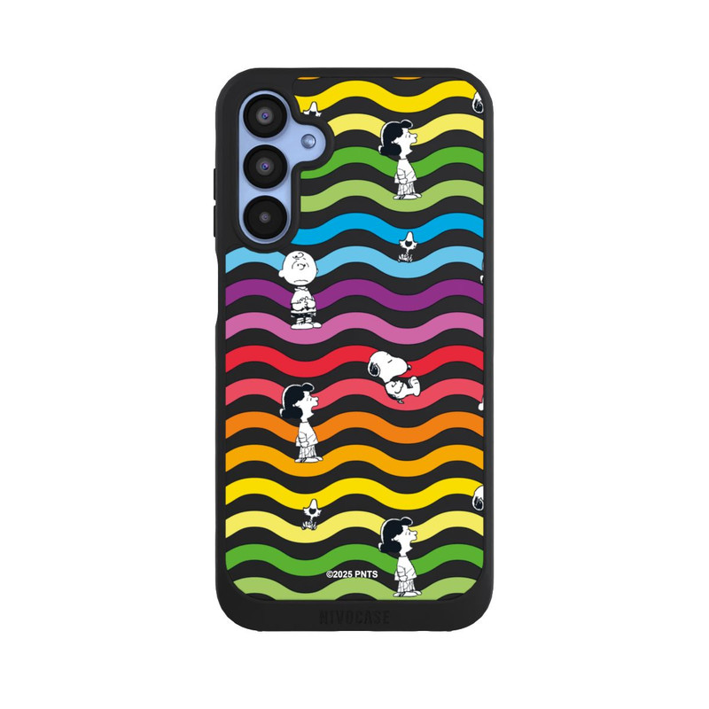 Galaxy A15 5G NIVOpure Snoopy Pattern Rainbow Transparent