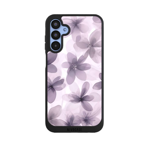 Samsung Galaxy A15 5G NIVOpure Fliederfarbenes Blumenmuster mit KI